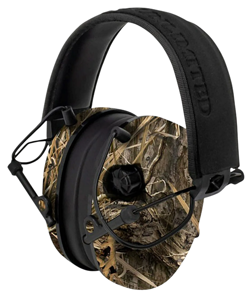 Radians DUE2HPCAMOBX Ducks Unlimited Electronic Muff 23 dB Over the Head Mossy Oak
