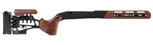 Woox SH.CHS011.17 Furiosa Chassis Walnut Aluminum/Wood Fits Tikka T3/T3X CTR Bolt Action 31" OAL