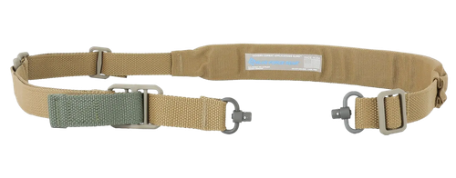 Blue Force Gear VCASPB200AACB Vickers Push Button Sling Coyote Brown Cordura Padded