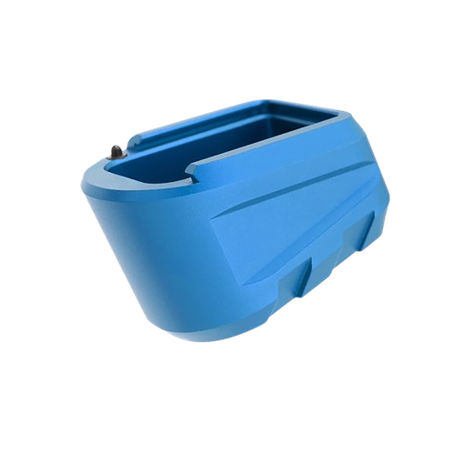 Tyrant CNC TDP365MAGEXBLUE  Magazine Extension 9mm Fits Sig P365 X Macro 3rd Blue Aluminum