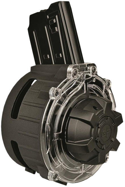 Gforce Arms GFDRUM2012 Drum Magazine  20rd Drum Fits Akdal MKA 1919 Black Steel/Polymer