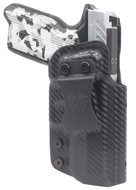 Fusion Firearms QUFUSXFRH XF Pro  Holster IWB/OWB Black Boltaron, Belt Clip, Right Hand