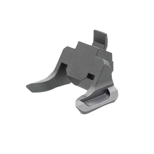 Tyrant CNC TDVP9EGREY Extended Magazine Release  9mm/40 S&W Fits Heckler & Koch VP9/VP40 Grey Aluminum