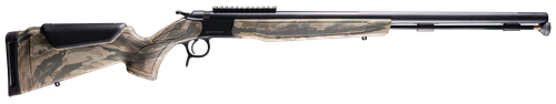 CVA PR2047NM Optima  50 Cal 26" Black Nitride Fluted Barrel, 0 MOA Picatinny Rail, Black Steel Receiver, Fixed Realtree Legacy Synthetic Stock