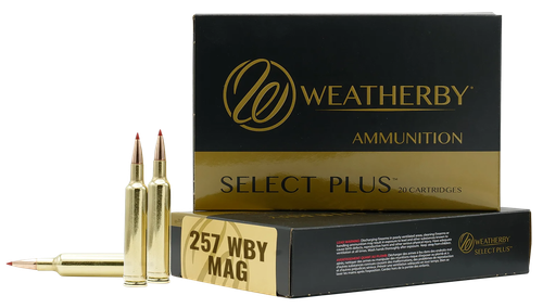 Weatherby M25792HCB Select Plus  257WthbyMag 92gr Hammer Custom 20 Per Box/10 Case