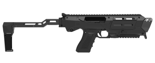 Meta Tactical Llc MX1-PS-BK MX-1 Conversion Kit Compatible w/Glock, Aluminum Frame w/M-LOK & Picatinny Rail, Black Polymer Folding Stabilizer