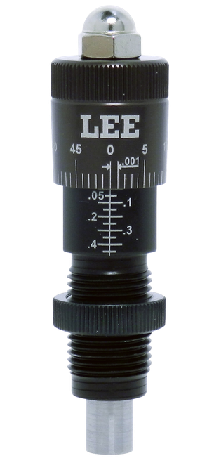 Lee Precision 92140 Micrometer Factory Crimp Adapter Black/Clear 38 Special Pistol Firearm