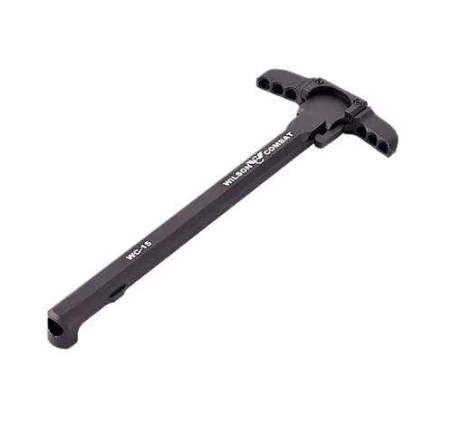 Wilson Combat TRCH15M  Charging Handle AR-15 Black Anodized Aluminum Ambidextrous Hand
