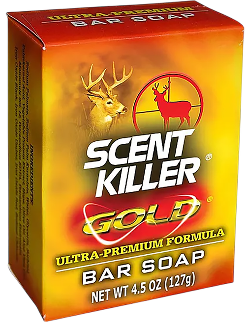 Wildlife Research 1243 Scent Killer Gold Bar Soap Odor Eliminator Unscented 4.5 oz