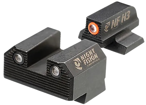 Night Fision CNK029187250OGZG Mete SF Stealth Orange Tritium Rear Black Frame Fits Canik