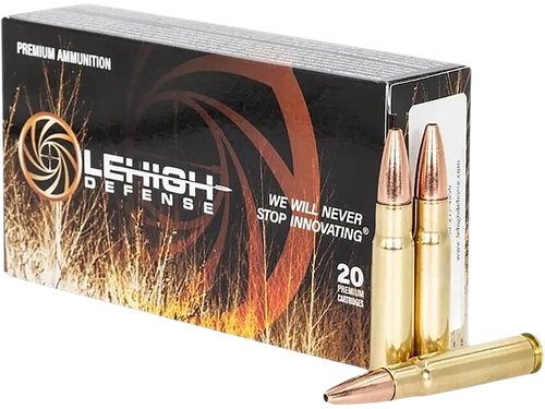 Wilson Combat LA358200CC   358Win 200gr Lehigh Defense Controlled Chaos 20 Per Box/10 Case