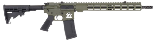 Great Lakes Firearms GL15223ODG AR-15  223 Wylde 30+1 16" Black Nitride Threaded Barrel, OD Green Cerakote Aluminum Receiver w/Picatinny Rail, M-LOK Handguard, Black Polymer Stock, Mil-Spec Grip