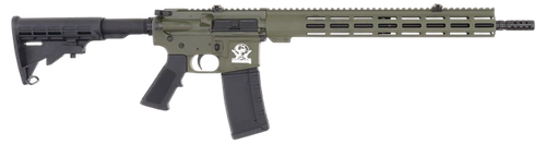 Great Lakes Firearms GL15223ODG AR-15  223 Wylde 30+1 16" Black Nitride Threaded Barrel, OD Green Cerakote Aluminum Receiver w/Picatinny Rail, M-LOK Handguard, Black Polymer Stock, Mil-Spec Grip