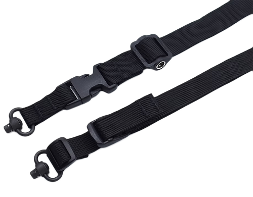 Tacshield T6031BK Warrior 2-in-1 Sling Black Webbing Two-Point Rifle/Shotgun