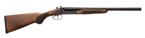 Silver Eagle Arms COACH12 Coach  12 Gauge Break Action 3" 2rd 20" Black Side By Side Barrel, Black Receiver, Fixed Walnut Stock