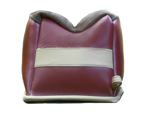 BenchMaster BMALBBMF Bench Bag  Rifle Medium Prefilled Leather Front Bag 4.10 oz
