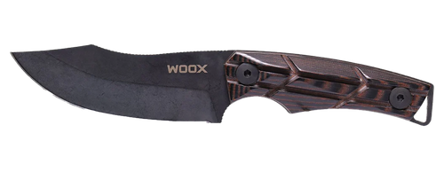 Woox BU.KNF061.01 Bad Boy  3.75" Plain D2 Steel Blade American Walnut/Micarta X-Grip Handle 7.37" OAL