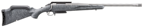Ruger 46914 American Rifle Gen II Full Size 270 Win 4+1 20" Cobalt Cerakote Threaded Barrel, Picatinny Rail Steel Receiver, Gray Splatter Adjustable Synthetic Stock