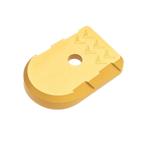 Tyrant CNC TDP365BPMACROGOLD P365-XMACRO Base Plate Gold Compatible w/ 17-Round XMacro Mags