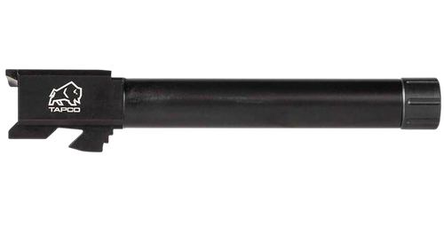 Tapco TAP22018 Conversion  9mm Luger Fits Glock 22 Gen3-4 Threaded, Black Nitride, Thread Protector