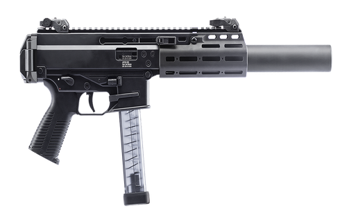 B&T Firearms BT36046USKIT APC9 SD Pro 9mm Luger 30+1 M-LOK Handguard, Black Anodized Aluminum Receiver w/Picatinny Rail, Black Polymer Grip, Ambidextrous