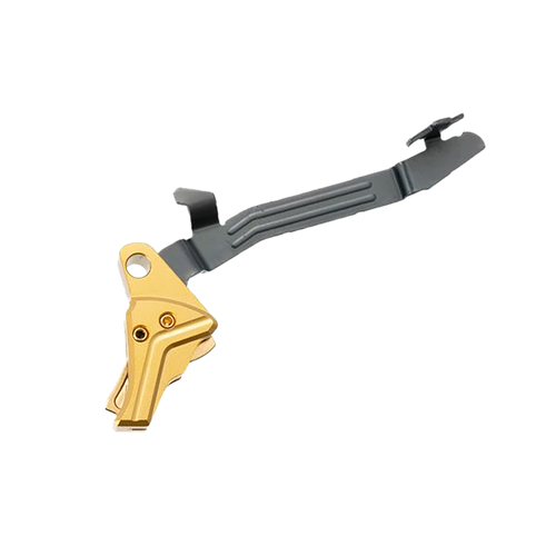 Tyrant CNC TDG43TRIGGOLDGOLDBAR I.T.T.S  Gold/Gold Fits Glock 43/43x/48