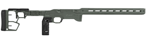 Mdt Sporting Goods Inc 114882CCG ACC Premier Gen2 Chassis System Cerakote Charcoal Green Aluminum Fits Ruger American Rimfire Right Hand