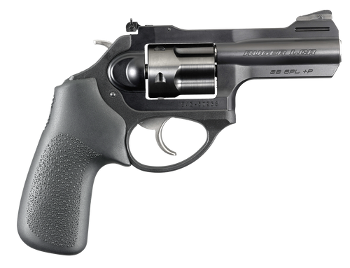 Ruger 5431 LCRx  Small Frame 38 Special +P 5rd 3" Matte Black Steel Barrel, Black PVD Cylinder, Matte Black Aluminum Frame, Hogue Tamer Monogrip, Transfer Bar Safety, Exposed Hammer