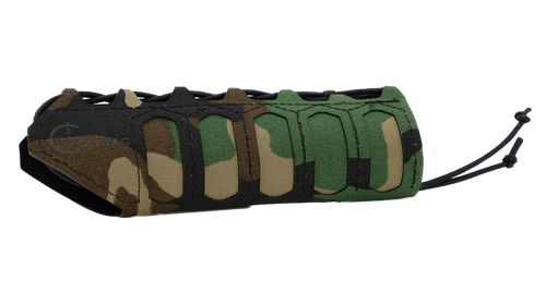 Cole-tac HG108 SD Handguard Wrap No Slots M81 Woodland Squadron 6.5" Long