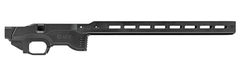 Mdt Sporting Goods Inc 114881BLK ACC Premier Gen2 Chassis Base Cerakote Black Aluminum Fits Ruger American Rimfire Right Hand