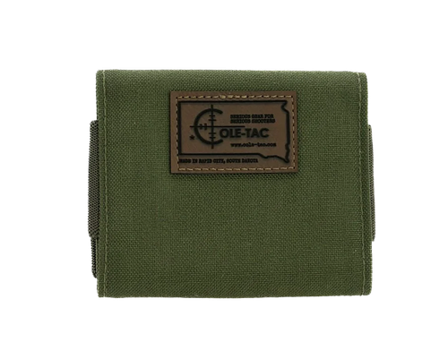 Cole-tac HW1004 Hunter Ammo Wallet OD Green Cordura Capacity 10rd