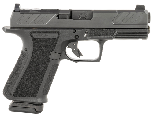 Shadow Systems SS-1306-B MR920 Foundation 9mm Luger 15+1 4" Black Nitride barrel, Black Nitride Optic Ready/Serrated Slide, Black Polymer Frame w/Beavertail & Picatinny Rail, Ambidextrous, *Blemished
