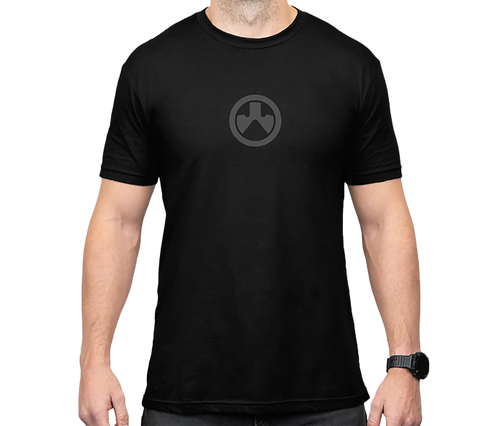 Magpul MAG1115-001-3XL Icon Logo  Black Cotton/Polyester Short Sleeve 3XL