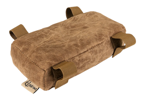 Cole-tac FB303 Flat Bag Waxed Rifle Prefilled Coyote Brown Cordura Nylon