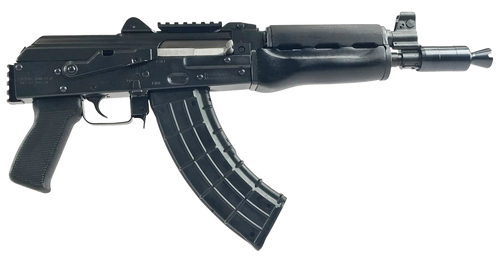 Zastava Arms Usa ZP92762PAM ZPAP92  7.62x39mm 30+1 10" Black, Polymer Grip, Dark Wood Handgaurd, Stock Adapter, Muzzle Brake