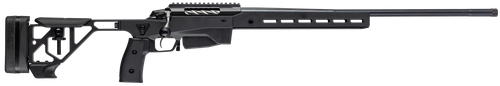 Tikka JRTXAGB37124 T3x Ace Game 7mm PRC 10+1 24" Fluted Threaded Barrel, Black Cerakote Picatinny Rail Aluminum Receiver, M-LOK Handguard, Adjustable Aluminum Stock, Black Polymer Grip