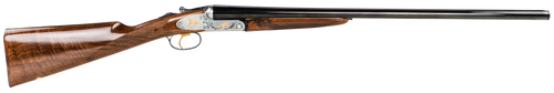 F.A.I.R. FRISPRDL1628 Iside De Luxe Prestige 16 Gauge 2rd 2.75" 28" Blued Barrel, Steel Receiver w/Silver Engraved Metal Finish, Walnut Stock, Gold Trigger
