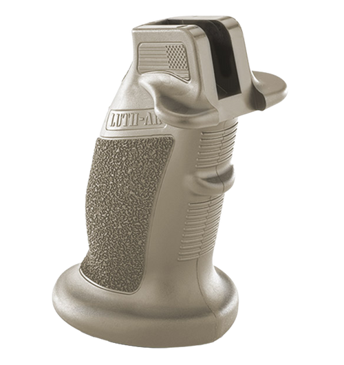 Luth-ar PG-WG-FDE Wing Pistol Grip Flat Dark Earth Thermoplastic Fits AR-15