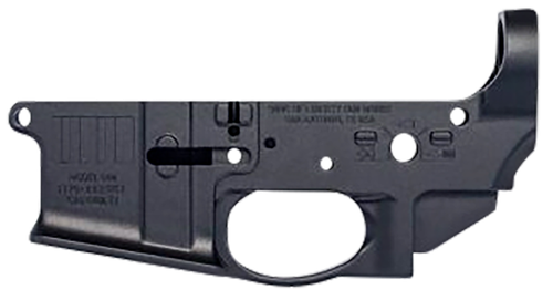 Sons Of Liberty Gun Works BROADSWORDLR Broadsword Ambi Stripped Lower Receiver Black Anodized Aluminum, Ambi Controls, Flared Magwell, Fits Mil-Spec AR-15