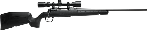 Savage Arms 32009 Axis XP Combo 25-06 Rem 4+1 22" Matte Black Button Rifled Barrel, Matte Black Drilled & Tapped Carbon Steel Receiver, Fixed Sporter Black Synthetic Stock, Weaver 3-9x40mm, Right Hand
