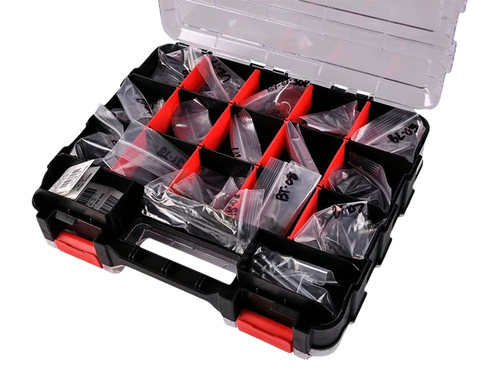 Luth-ar TL-GSK Gunsmith Parts Kit Black/Red AR-15 Firearm