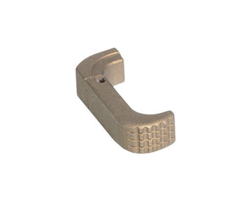 Timber Creek Outdoors GL43XEMRBB Glock 43X Extended Magazine Release Anodized Burnt Bronze Aluminum
