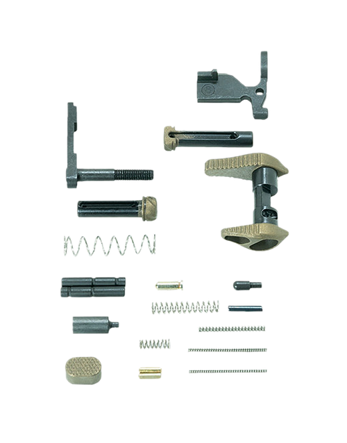 Timber Creek Outdoors ARLPKBB AR Lower Parts Kit Burnt Bronze Aluminum