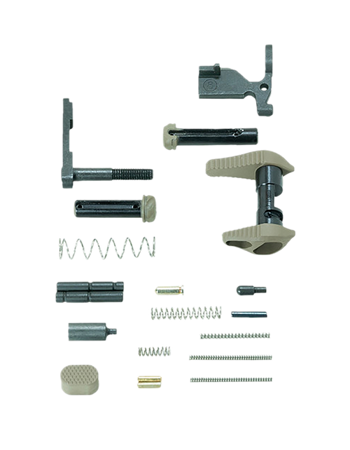 Timber Creek Outdoors ARLPKFDE AR Lower Parts Kit Flat Dark Earth Aluminum