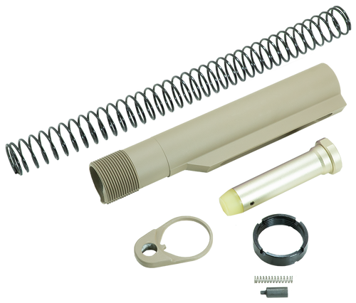 Timber Creek Outdoors ARBTKFDE Buffer Tube Kit  Flat Dark Earth AR-15/AR Style