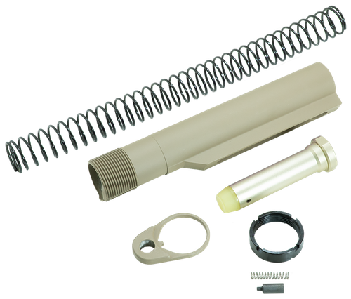 Timber Creek Outdoors ARBTKFDE Buffer Tube Kit  Flat Dark Earth AR-15/AR Style