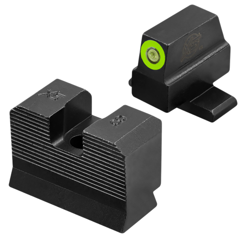 XS Sights SIM004P4G Minimalist Night Sight Set Green Tritium Front/Black Oxide Frame Fits Sig