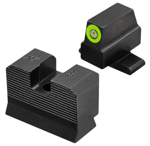 XS Sights SIM004P4G Minimalist Night Sight Set Green Tritium Front/Black Oxide Frame Fits Sig