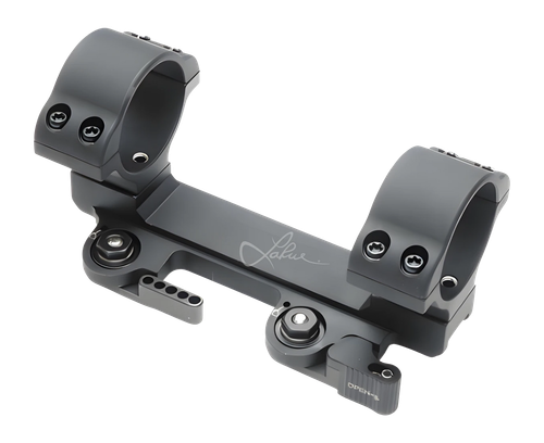 Larue Tactical LT9131535030 In Line  Black 30mm Tube 0 MOA
