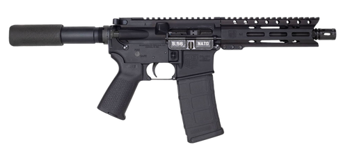 Diamondback DB1912K001 DB15  5.56x45mm NATO 30+1 7" Black Nitride Threaded Barrel, M-LOK Handguard, Black Aluminum Picatinny Rail Receiver, Black Buffer Tube, Black Magpul Grip, Right Hand